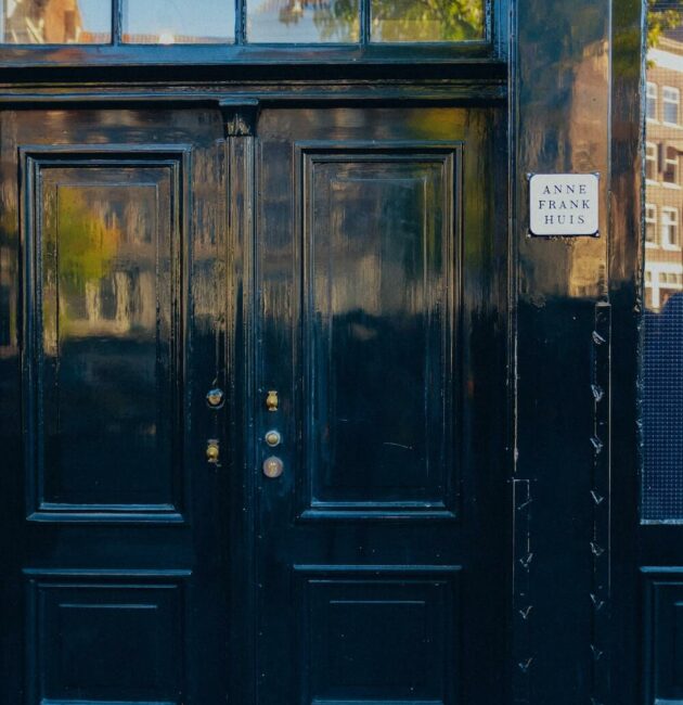 Entrée de la maison d'Anne Frank