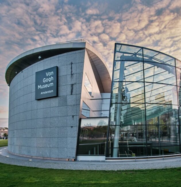 Facade of the Van Gogh museum