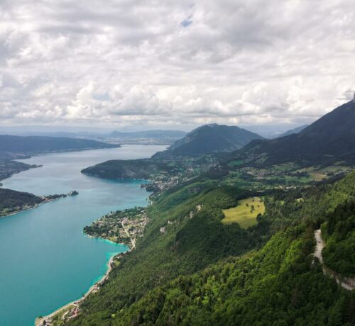 Vue du lac d'Annecy