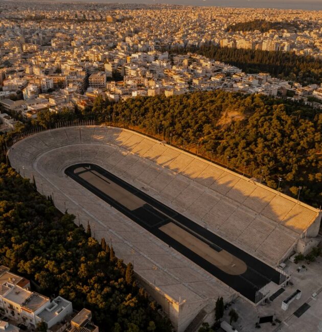 Le stade Panathénaïque à Athènes