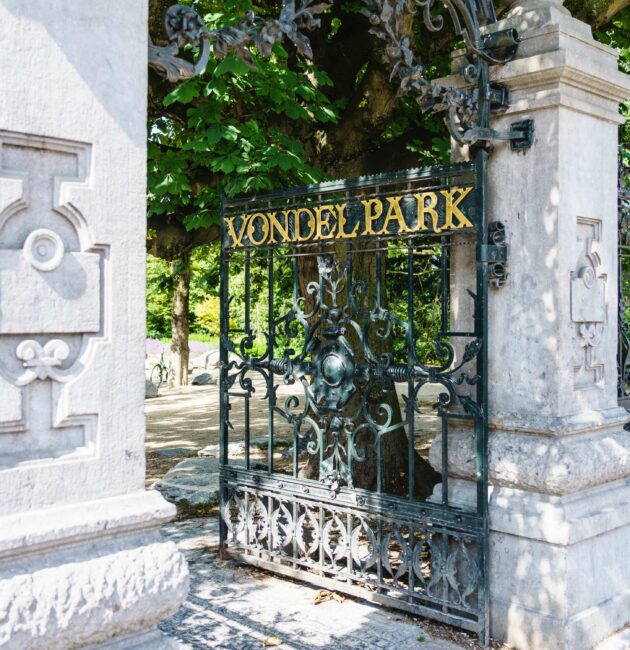 Vondelpark, the largest park in Amsterdam