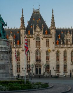 Une rue de la ville de Bruges