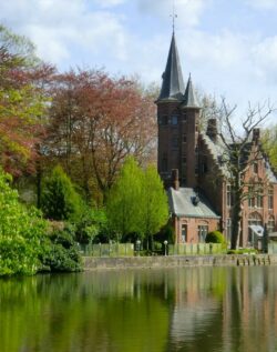 A street in the city of Bruges