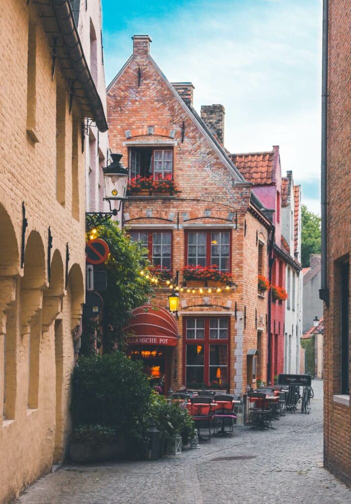 A street in the city of Bruges