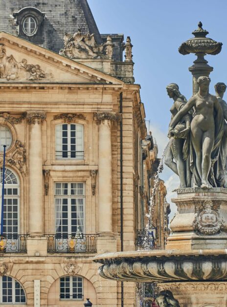 La place de la Bourse à Bordeaux