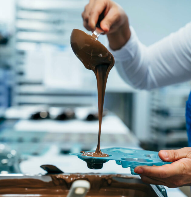 Atelier du musée du Chocolat à Bruges