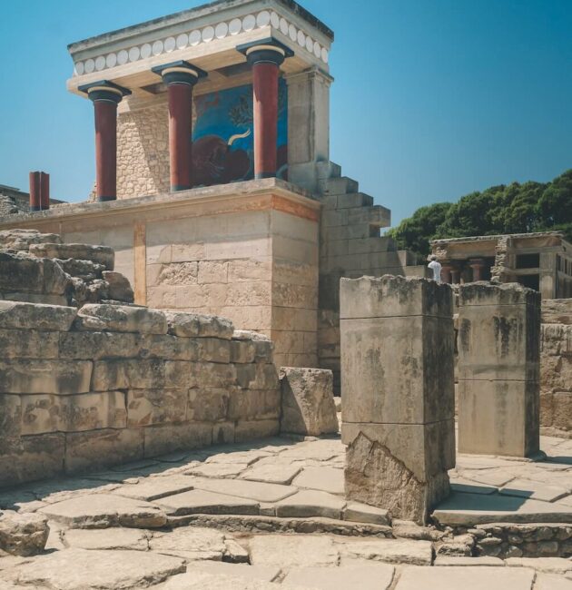 The remains of Knossos Palace