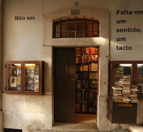 The Simão Carneiro bookstore in the heart of Lisbon houses more than 4,000 books