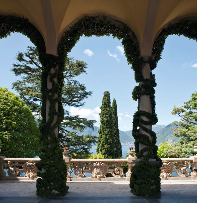 Vue depuis la villa Balbianello