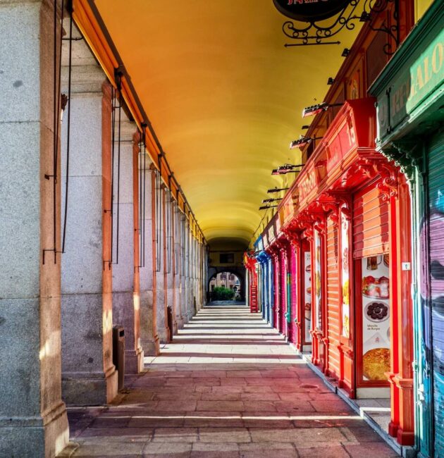 Le marché San Miguel sur la plaza Mayor