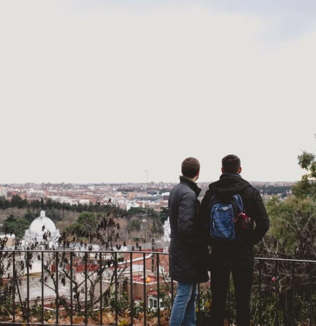 Vue du Parque de la Montaña à Madrid