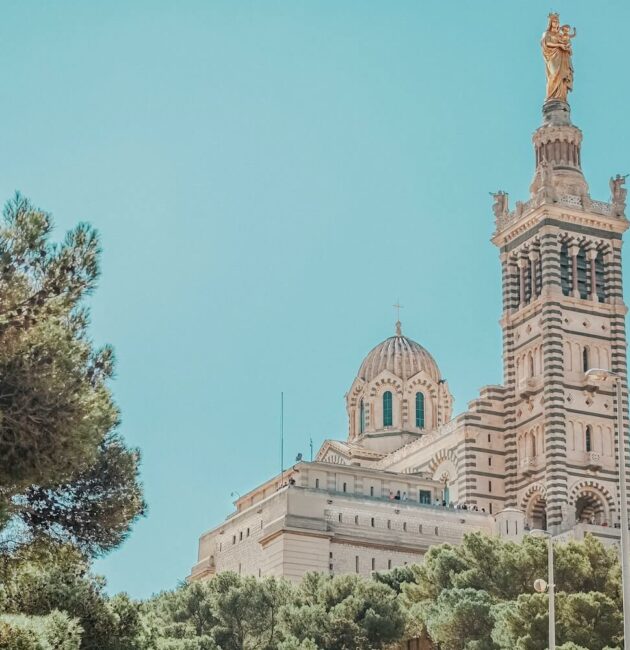 La basilique Notre Dame de la Garde ou Bonne mère