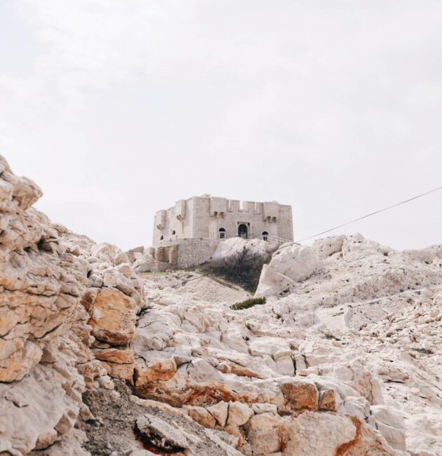 Le chateau d'If sur de l'archipel du Frioul