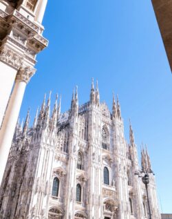 Façade de la Scala de Milan