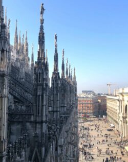 Façade de la Scala de Milan