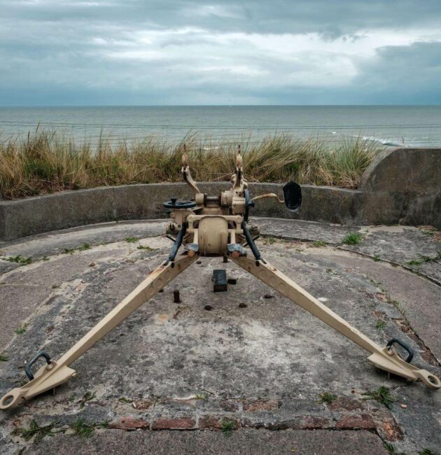 A proximité d'Ostende, l'Atlantikwall à Raversyde, une des portions les mieux conservées du mur de l’Atlantique.