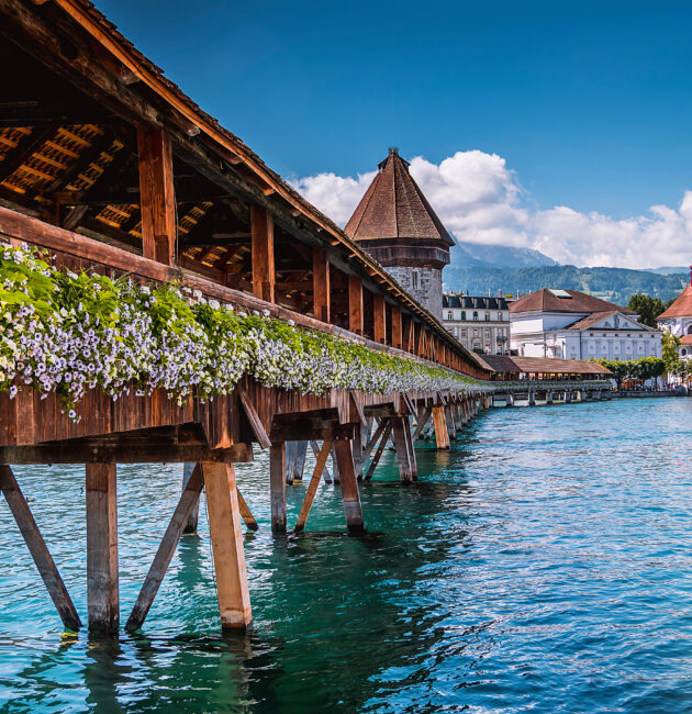 The Lucerne Bridge: Kapellbrücke