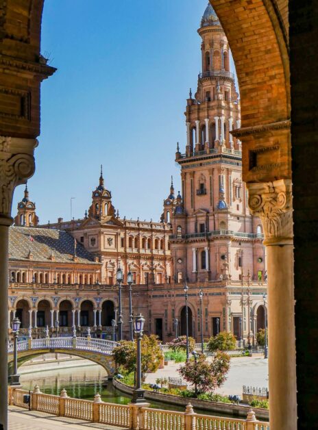 La place d'Espagne à Séville