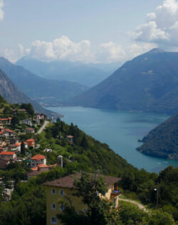 Lugano vue depuis le lac