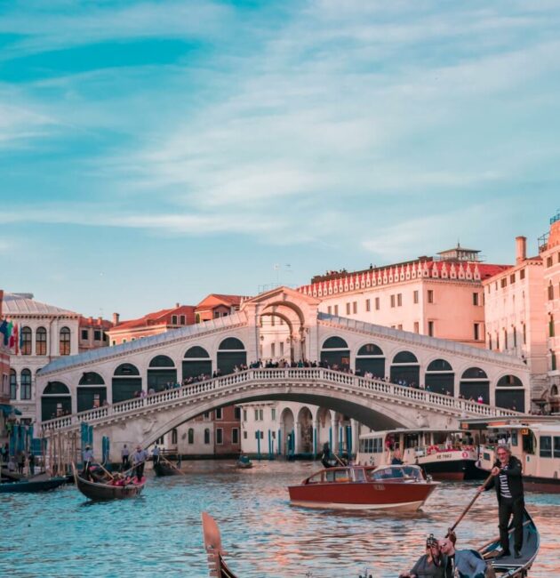 Les arches du pont du Rialto