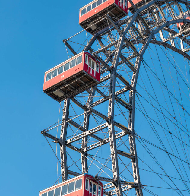 La grande roue du parc d'attraction du Prater