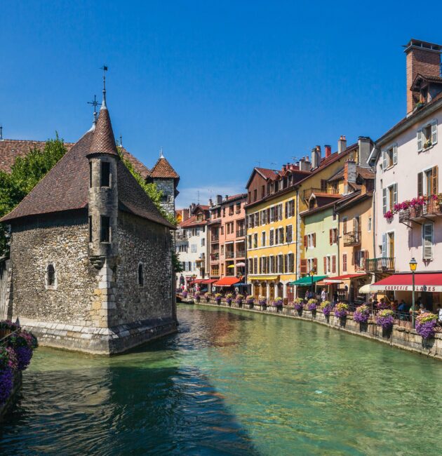 Le palais de l'île d'Annecy