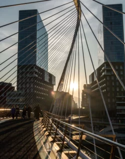 The suspension bridge of Bizkaia (or Biscay)