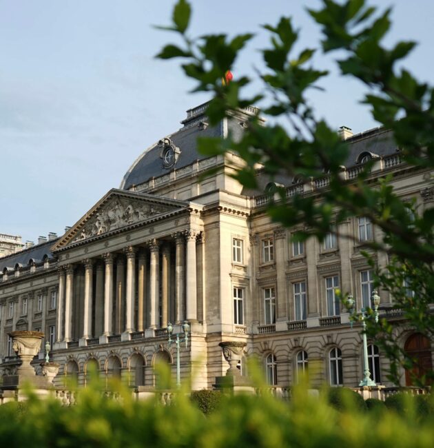 The Palace of Brussels, residence of the Belgian monarchy