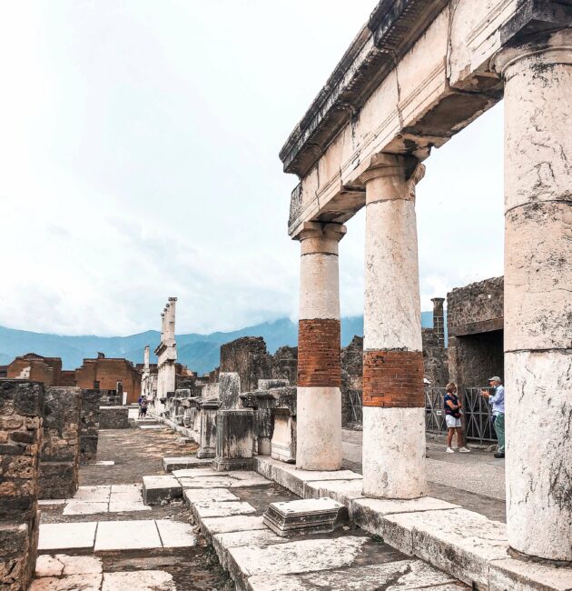 Les ruines de Pompei