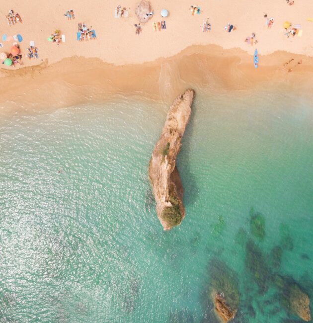 Une plage du parc naturel de l'Arrabida