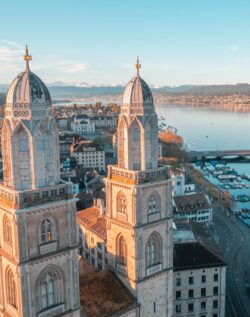 Des bains publics à Zurich