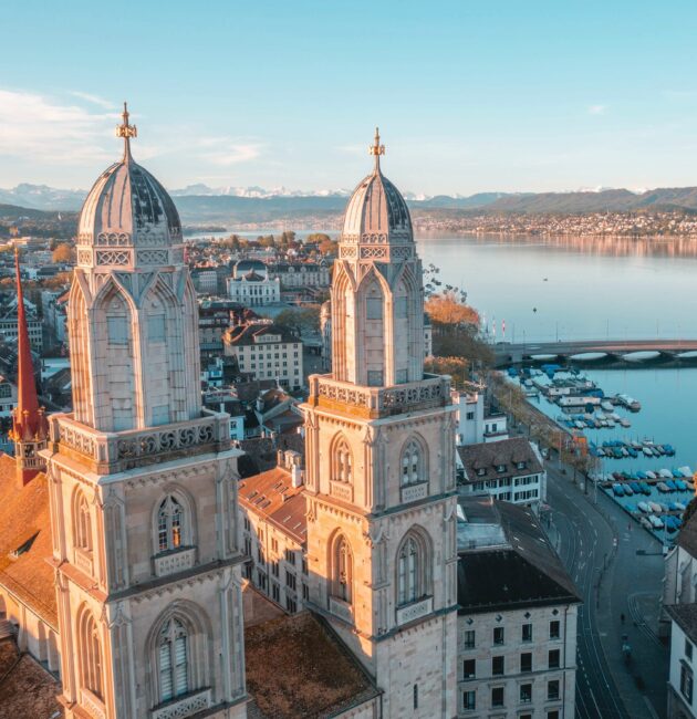 La Grossmünster, église de la vieille ville de Zurich