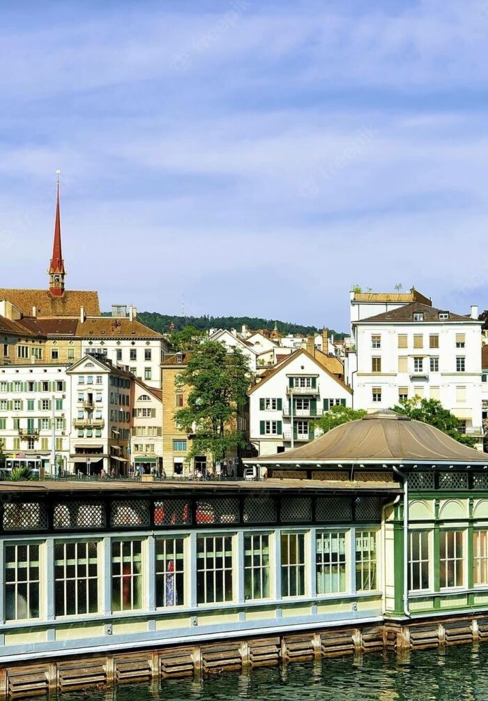 Des bains publics à Zurich