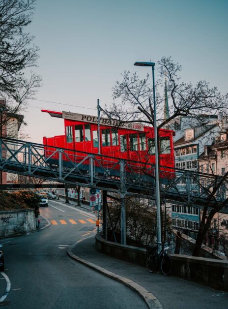 Le téléphérique de Zurich