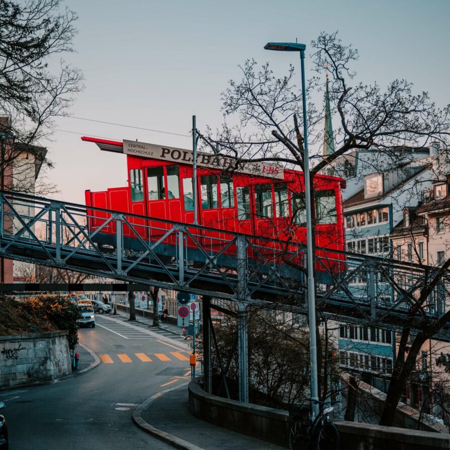 Le téléphérique de Zurich