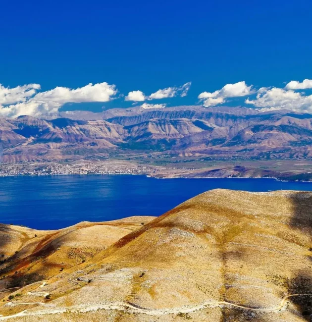 Aerial view of Mount Pantokrator