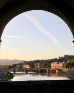 Le Ponte Vecchio sur l'Arno