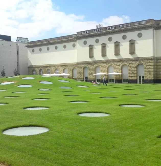 Les jardins du musée Städel