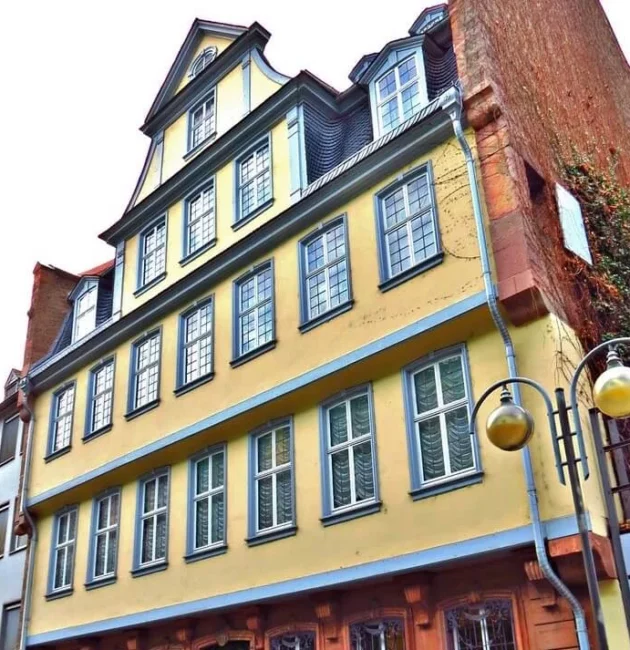 Facade of Goethe's house