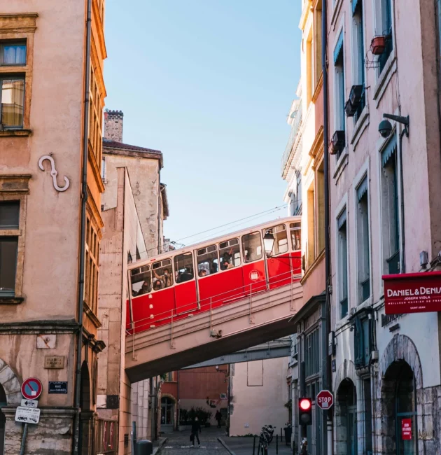 Une rue du vieux Lyon