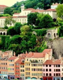 Des escaliers de la basilique de Notre-Dame de Fourvière