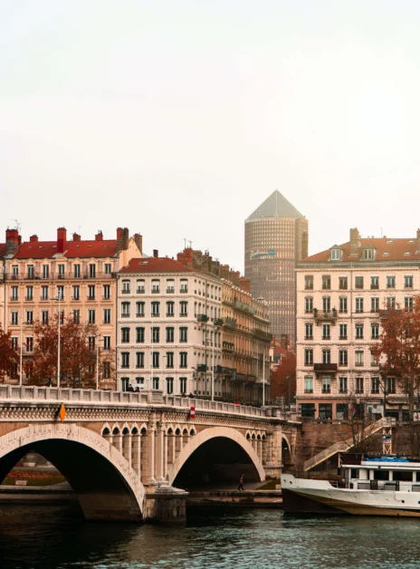 Le Rhône à Lyon