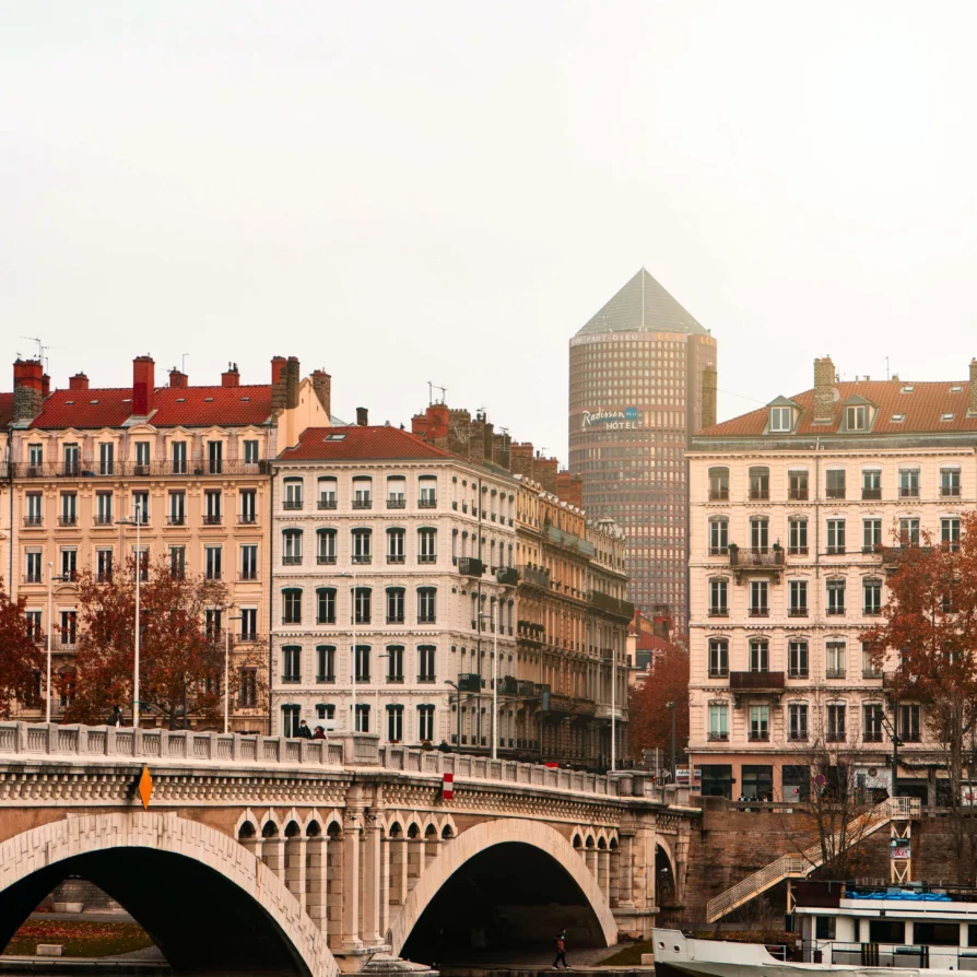 Le Rhône à Lyon